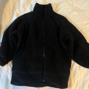 Lululemon Black Cozy Zip Up